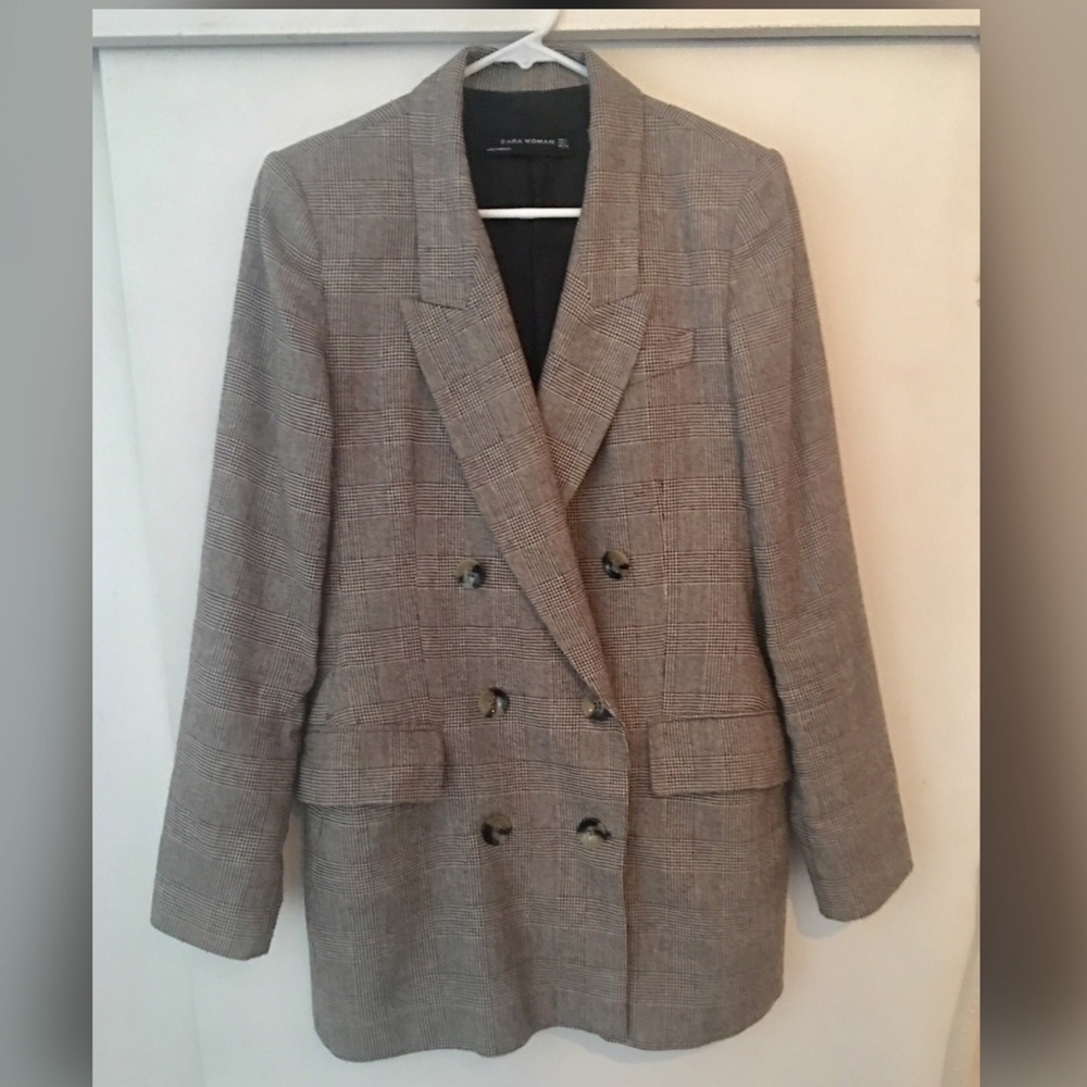 Zara double breasted jacket